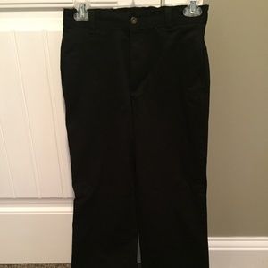 Boys Black Khaki Pants